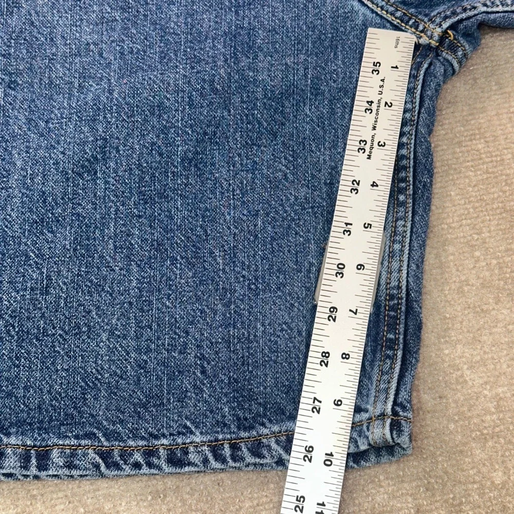 Levis 550 Relaxed Fit Denim Shorts Mens 38 Blue Medium Wash Cotton 6080